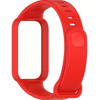 Chytré hodinky Jednobarevný náhradní náramek Mi Band 9 Active / Redmi Band 3 Barva náramku: Červená