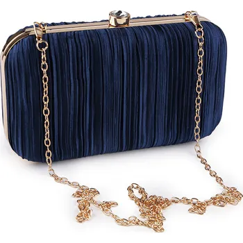 Kabelka Kabelka - psaníčko řasená, barva 2 modrá tmavá