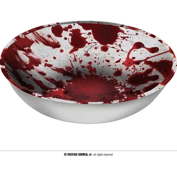 Karnevalový kostým Guirca Krvavá miska 27x9 cm
