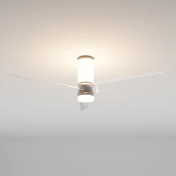 Stropní ventilátor Matra 9062 Up Down, lopatkový ventilátor se svítidlem a dálk. ovladačem, LED 45W 2700-5000K, bílá, průměr 122cm