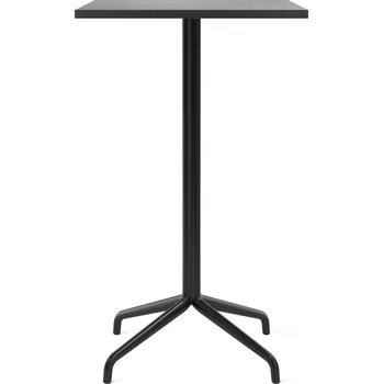 Jídelní stůl Audo Copenhagen, Barový stůl Harbour Column Star Base čtvercový 103 cm černý - Formadore