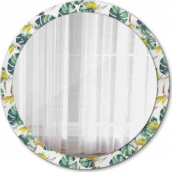 Zrcadlo Zrcadlo do Koupelny v Rámu Tropické Listy 100cm