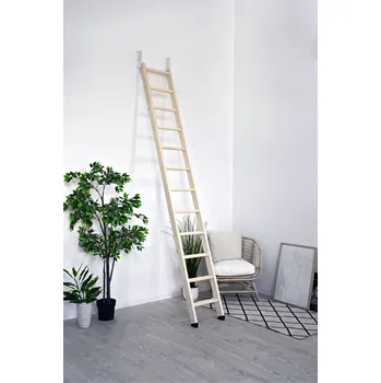 Schodiště Výlezový žebřík Minka Woody H300 - smrk celodřevěné schody do podkroví s unikátním systémem složení