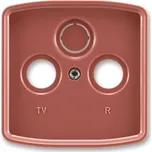 Kryt zásuvky anténní TV+R(+SAT) ABB Tango 5011A-A00300 R2 vřesová červená