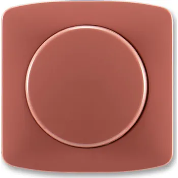 vypínač Kryt stmívače s otočným ovladačem ABB Tango 3294A-A123 R2 vřesová červená