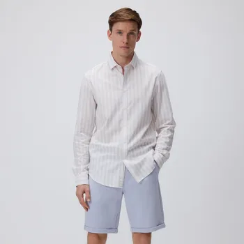 Pánské oblečení Reserved - Šortky regular fit - bleděmodrá - 613EF-05X - 613EF-05X-S