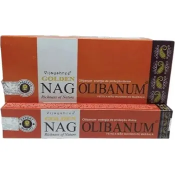 Vonná tyčinka Vijayshree Vonné Tyčinky Golden Nag Olibanum, 15 g