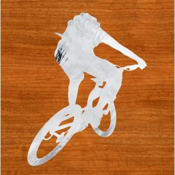 Samolepicí dekorace na vozidlo Cyklista4 – samolepka z fólie