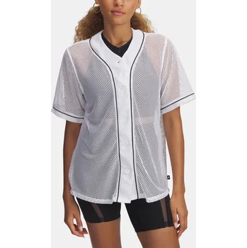 Dámské tričko Under Armour Sportswear Baseball Jerse 1389637-100 Bílá LG