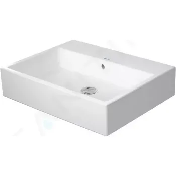 Umyvadlo Duravit Vero Air Umyvadlo 60x47 cm, s přepadem, bez otvoru pro baterii, bílá, 2350600060