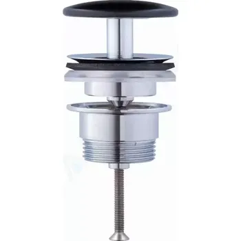 Sifon Duravit Příslušenství Neuzavíratelná umyvadlová výpusť 1 1/4, antracit mat, 0050781300