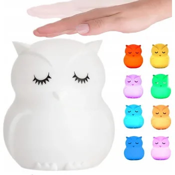 Lampička Noční lampa vícebarevné světlo relaksująca atmosférická lampa