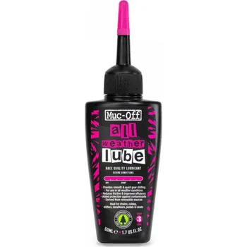 Olejnička Mazivo na řetěz do všech podmínek MUC-OFF BIO ALL WEATHER LUBE 50ml