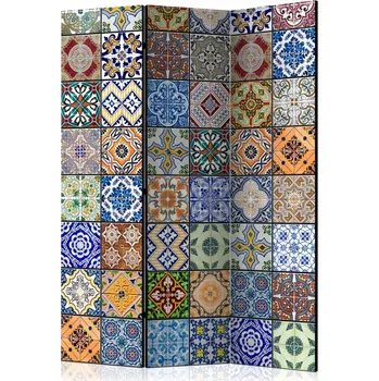 Paraván Paraván 3dílný - Barevná mozaika