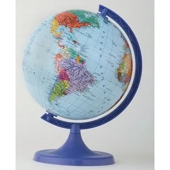 Obraz Interaktivní politický glóbus Zachem s podsvícením, 16 cm