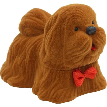 Dárková krabička Zlatnictví Helios Sametová krabička na šperky pejsek