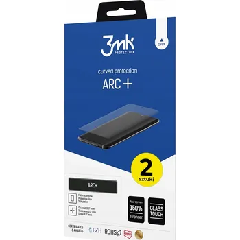 Pouzdro na mobilní telefon 2x hydrogelová ochranná Fólie 3mk ARC+ pro TCL 50 5G odolná