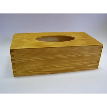 Krabice na papírové kapesníky - Pinie mořená