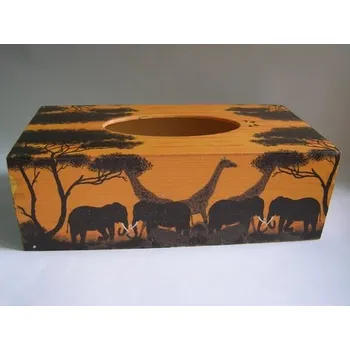 Krabice na papírové kapesníky - Noční Safari