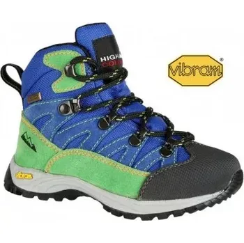 Dívčí obuv dětské trekové boty High Colorado - Jump JR (High Colorado - Jump JR - modro/zeleno/černé)