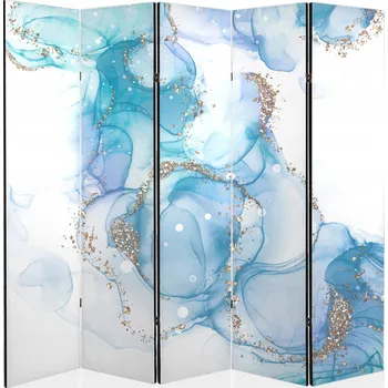 Paraván Závěs do kadeřnictví, Paraván salon, nástěnná 225x172 cm, barevná