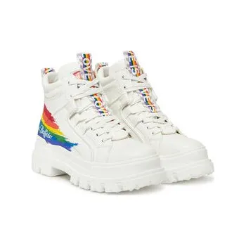 Pánské tenisky Turistická obuv Buffalo Aspha Nc Mid 1622570 Bílá 40