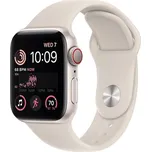Apple Watch SE (2022) Cellular 40mm hvězdně bílé