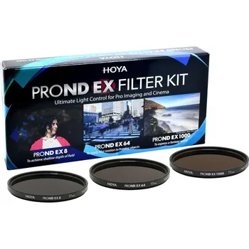 Hoya ProND EX Filter Kit 49mm - sada filtrů EX 8/64/1000