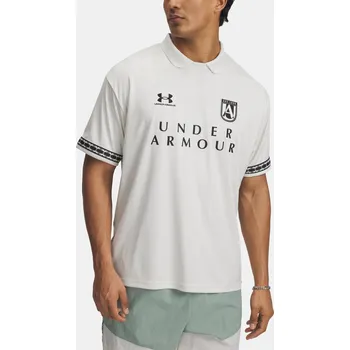 Pánské tričko Under Armour M's 96 Terrace Jsy SS 1390110-110 Bílá LG