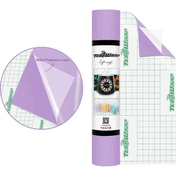 Samolepící dekorace Matný - Soft Lilac - samolepící vinylová folie TeckWrap Velikost: 30,5 x 30 cm