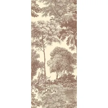 Tapeta Masureel Vliesová obrazová tapeta na zeď, hnědá, les, stromy, DGSAL1042-260, Amazone, Masureel, velikost 1,27 x 2,6 m