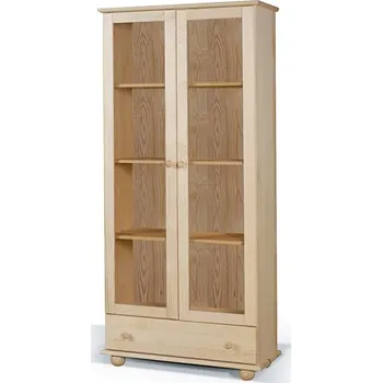Knihovna Doktor Vitrína Classic Zvolte odstín: Dub moření dřeva