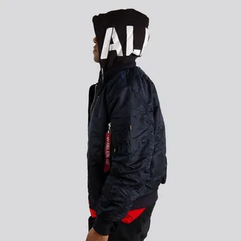 Bomberová bunda Alpha Industries MA-1 ZHP Jacket Navy - L