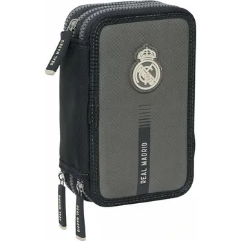 Penál Real Madrid FC Školní penál Real Madrid FC, šedý, třípatrový, vybavený