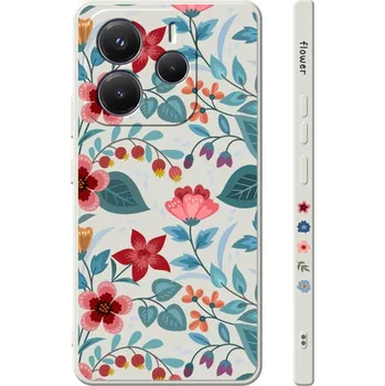 Pouzdro na mobilní telefon Kryt Design Xiaomi Redmi Note 14 5G Podzimní kvítí (obal neboli pouzdro na Xiaomi Redmi Note 14 5G)