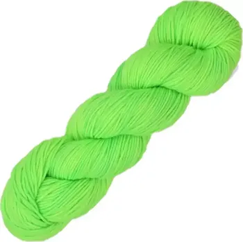 Příze Symfonie Yarns Viva SS1064 Neonová zelená (Ručně barvená příze Viva 1064 Electric Lime)