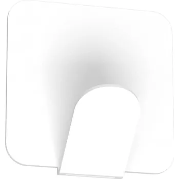 Věšák Nástěnný háček 4x4 cm bílá