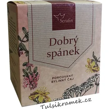 Čaj Serafin DOBRÝ SPÁNEK BYLINNÝ ČAJ PORCOVANÝ 15X2,5 g