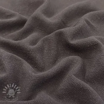 Len předepraný STONEWASHED PREMIUM mocha