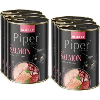 Krmivo pro kočku DOLINA NOTECI Piper pro kočky s lososem 6x400g