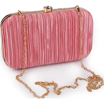 Kabelka Kabelka - psaníčko řasená, barva 1 růžová střední