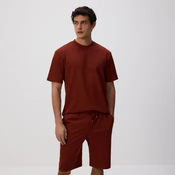 Dámské kraťasy Reserved - Šortky bermudy - hnědá - 612EF-88X - 612EF-88X-XL