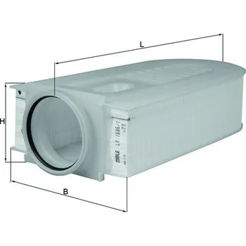 Vzduchový filtr Vzduchový filtr MAHLE LX 1686/1