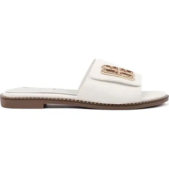 Dámské žabky Goodin Pohodlné nazouváky bílé dámské na plochém podpatku 39