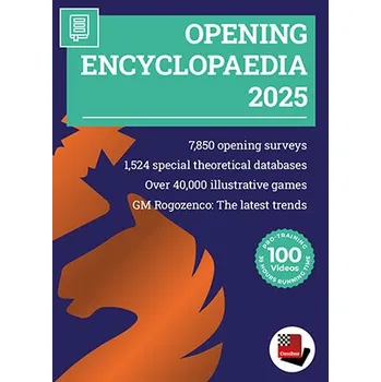 Šachy ChessBase Opening Encyclopaedia 2025 upgrade from 2024 - verze ke stažení (anglicky, německy)
