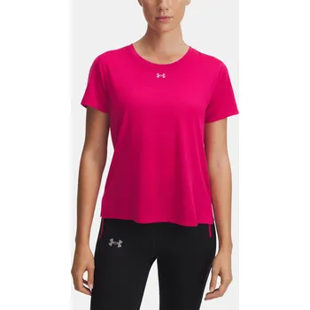 Dámské tričko Under Armour UA Trail Run SS 1389606-681 Růžová XS
