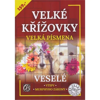 Kniha Velké křížovky-Velká písmena - Veselé - Marie Gut