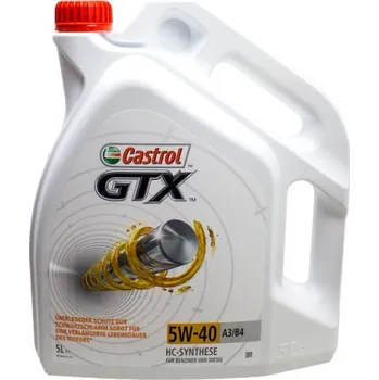 Motorový olej Motorový olej 5W-40 Castrol GTX A3/B4 - 5L