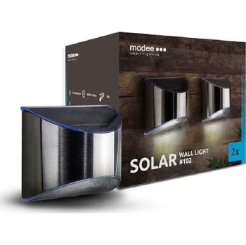 Venkovní osvětlení Solární nástěnné svítidlo Modee LED solární nástěnné svítidlo ML-WS102