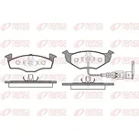 Sada brzdových destiček, kotoučová brzda REMSA 0609.11